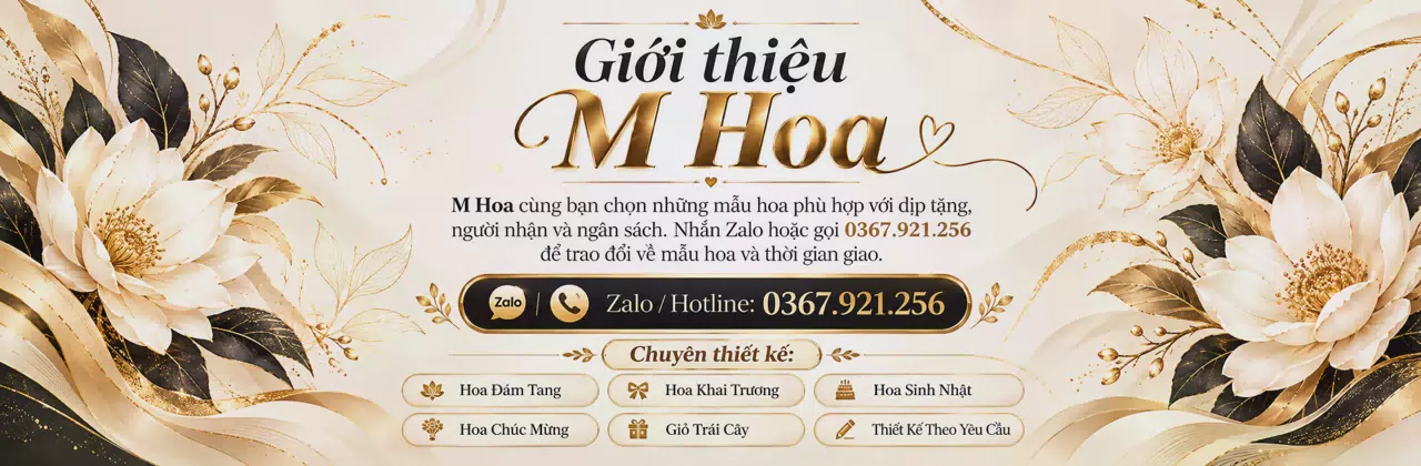 Ảnh bìa Shop hoa tươi Phường Mỹ Thượng Huế - Cùng bạn chọn món hoa ý nghĩa